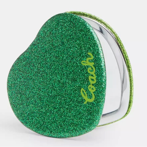NWT 💚Coach Compact Mirror - Picture 1 of 4